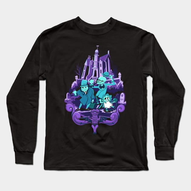 Haunted Trips Long Sleeve T-Shirt by SleepyHag